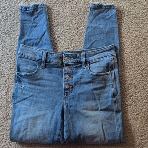 Maurices M Jeans Button Fly Skinny Mid Rise Jegging Jeans Size Small